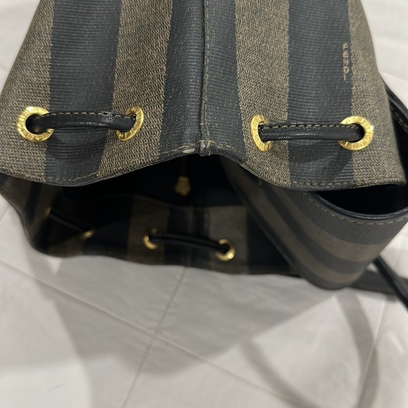 Fendi Pequin Front Pocket Backpack Coated Canvas Mini - Picture 11 of 14